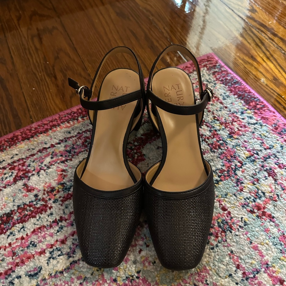 Naturalizer Wave Block Women's Heels Black